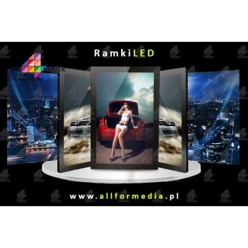 Ramka LED Magnetic 70x50cm