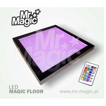Szklana Podłoga LED RGB 500x500x44mmm
