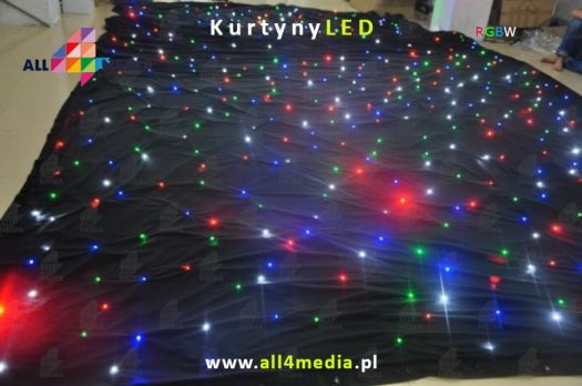 3-2 LED curtains weddings events all4media-pl Black RGBWLED.jpg